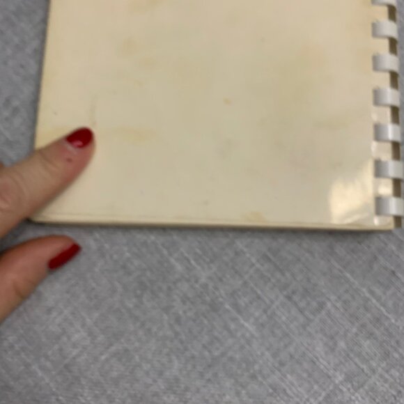 Vintage Main Street Fair Cook Book 1961-62 Gourmet Booth Committee Spiral Bound - Picture 13 of 13